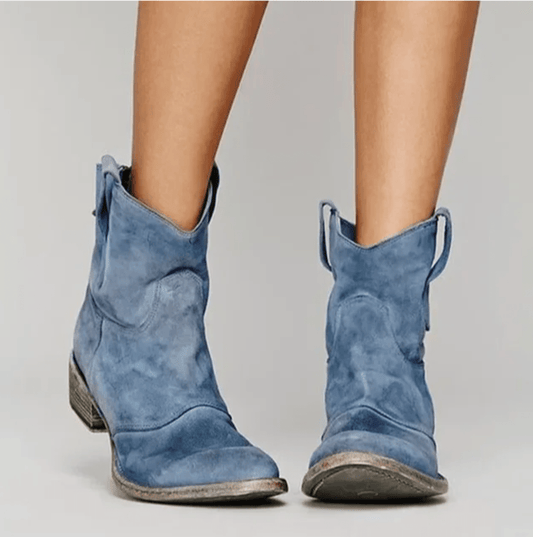 Piper | Western Instap-Enkellaarzen