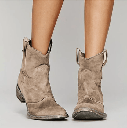 Piper | Western Instap-Enkellaarzen