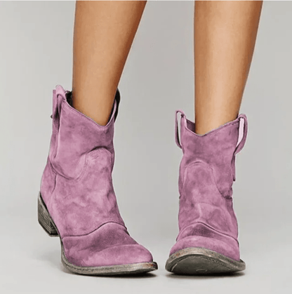 Piper | Western Instap-Enkellaarzen