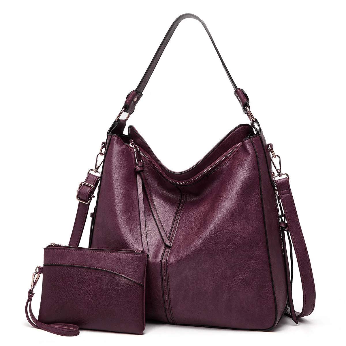 Étoile de Ville – Klassieke Vintage Lederen Handtas
