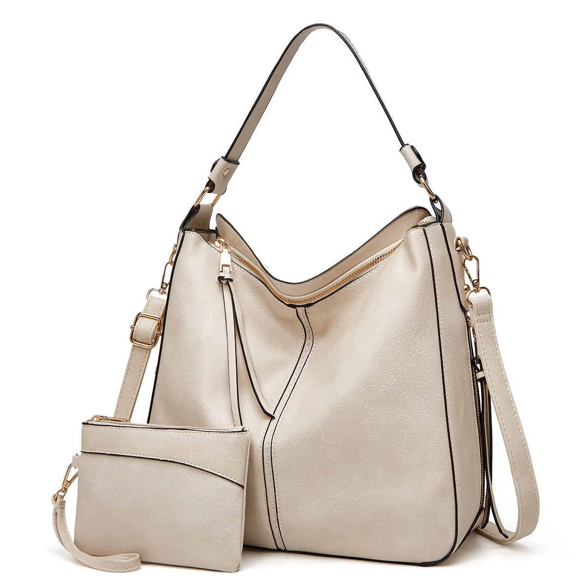 Étoile de Ville – Klassieke Vintage Lederen Handtas
