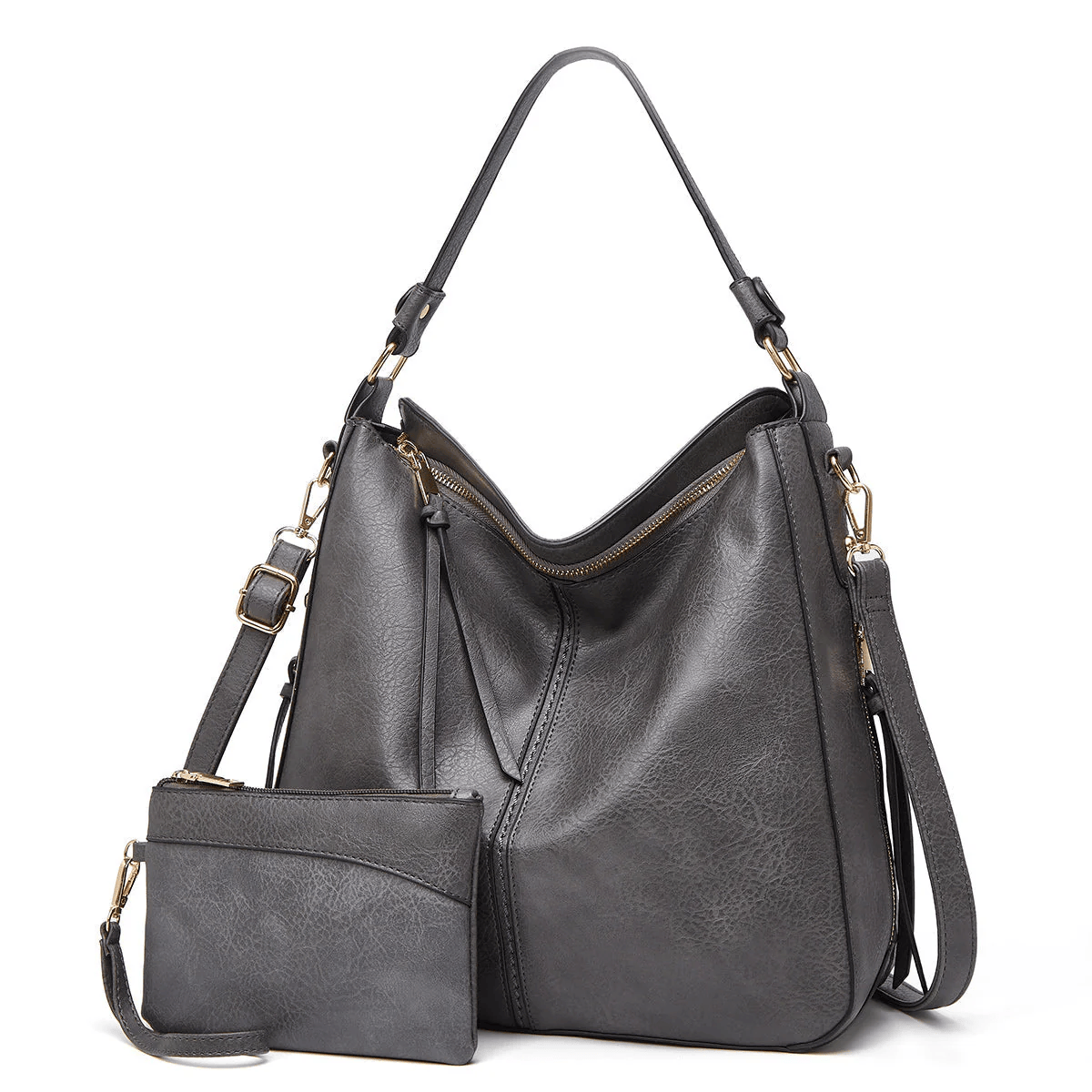 Étoile de Ville – Klassieke Vintage Lederen Handtas