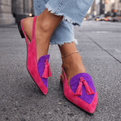 Elena | Sandalen met bandjes en franjes