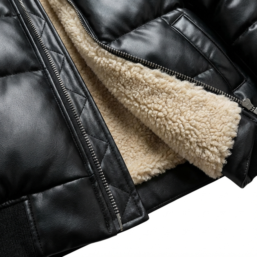 Lervaine® | Warme gewatteerde jas met vintage uitstraling