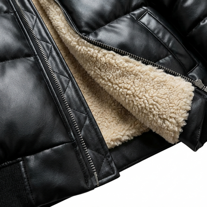 Lervaine® | Warme gewatteerde jas met vintage uitstraling