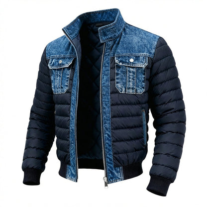 Lervaine® | Classic Denim Spijker Jas