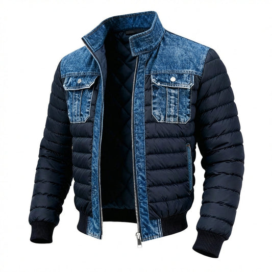 Lervaine® | Classic Denim Spijker Jas