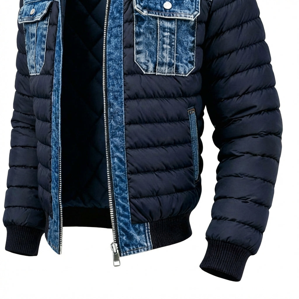 Lervaine® | Classic Denim Spijker Jas