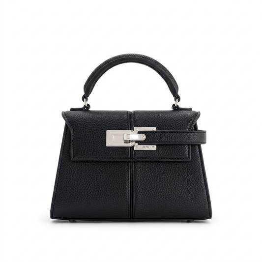 Elise Top Handle Bag - Zwart