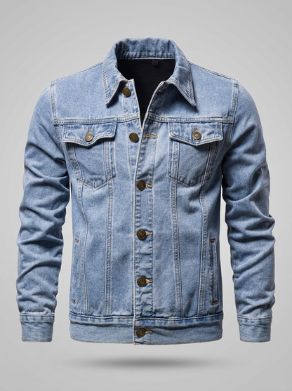Lervaine® | Denim Motorcycle Jack