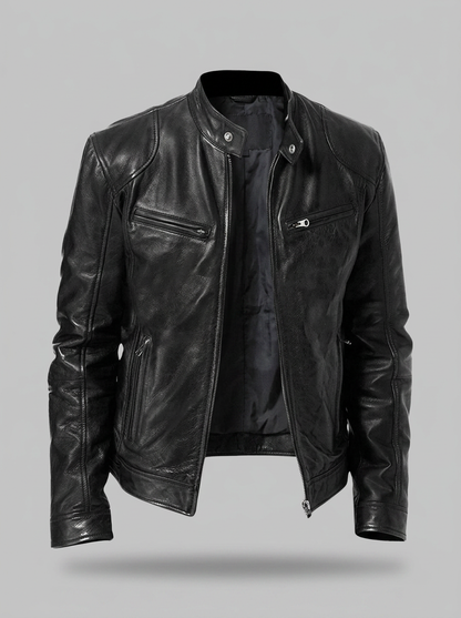 Lervaine® | Casual Leren Jack