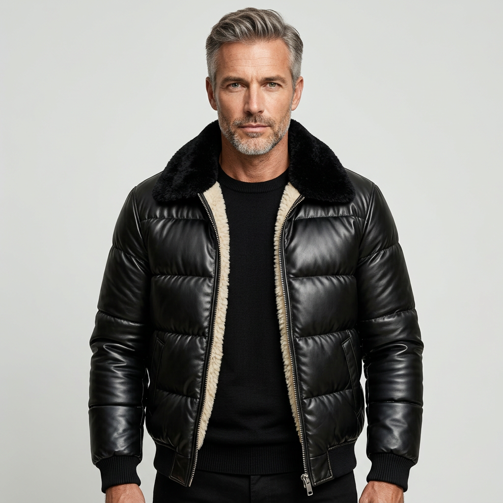 Lervaine® | Warme gewatteerde jas met vintage uitstraling