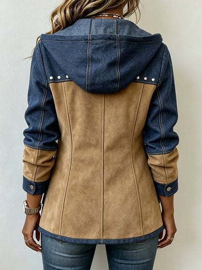 Marianne | Patchwork Jas met Capuchon