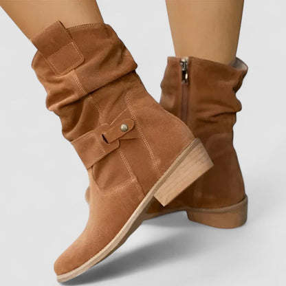Elyse | Western Slouch-Laarzen
