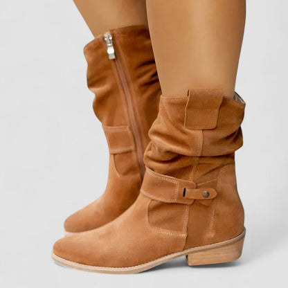 Elyse | Western Slouch-Laarzen
