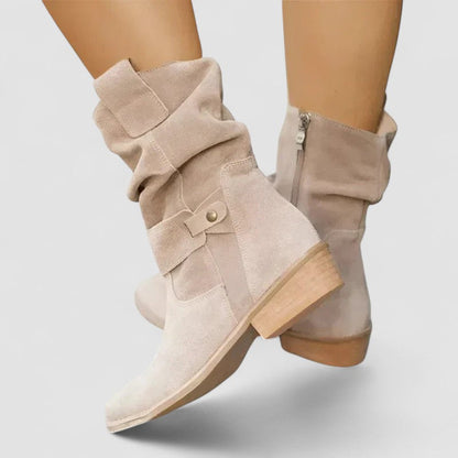 Elyse | Western Slouch-Laarzen